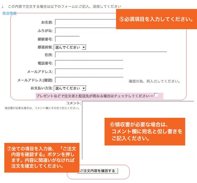注文方法４